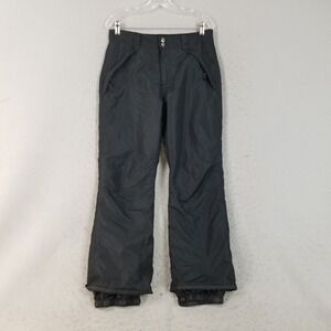 Sportcaster Ski Pants Mens XS Black Snowboard Adjustable Waist Insulated Snow